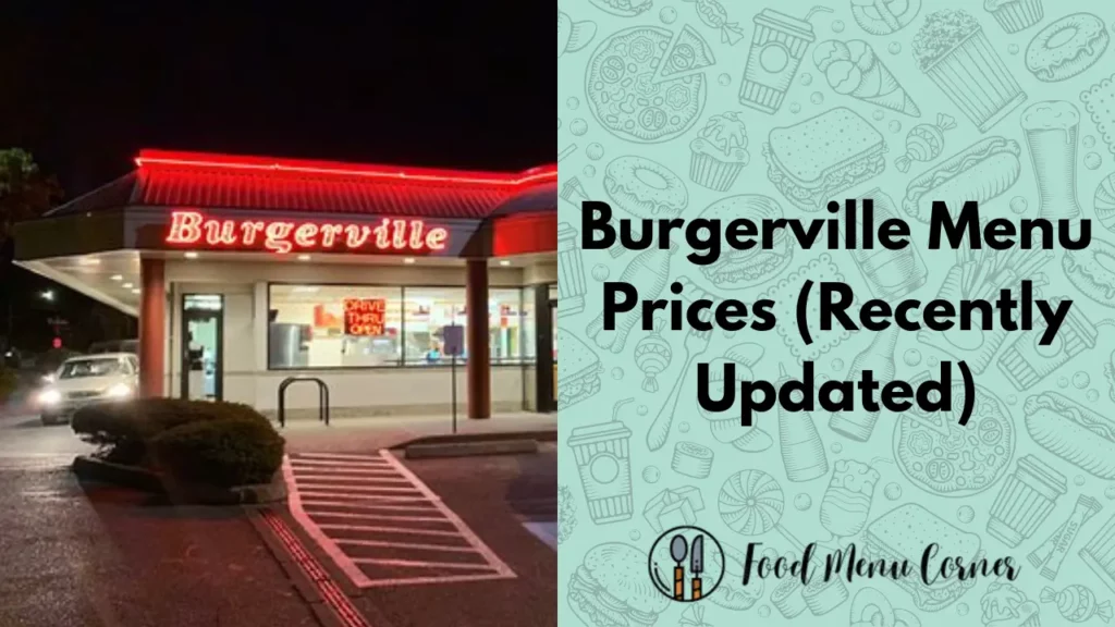burgerville menu prices food menu corner