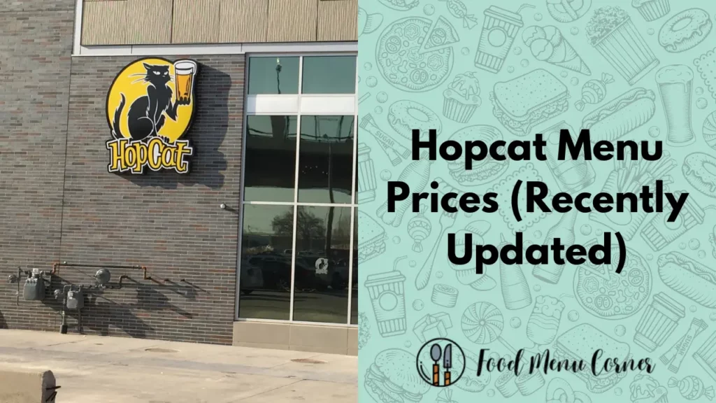 hopcat menu prices food menu corner