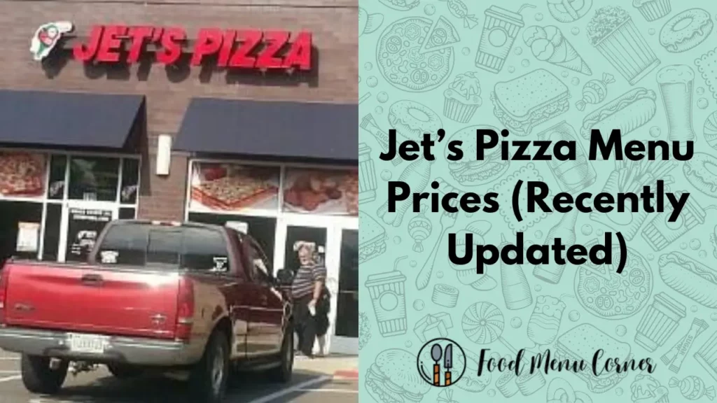 jet’s pizza menu prices food menu corner