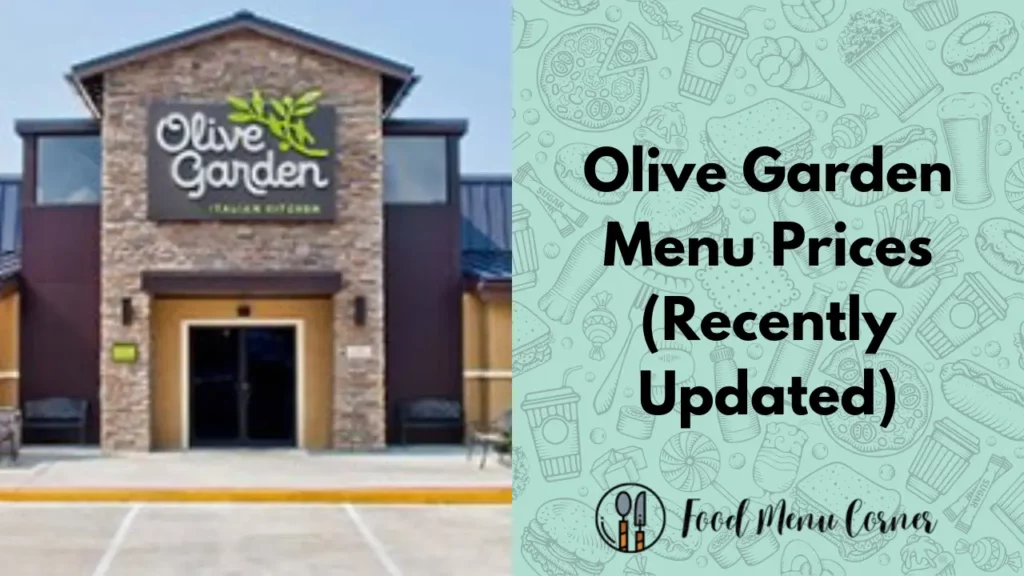 olive garden menu prices food menu corner