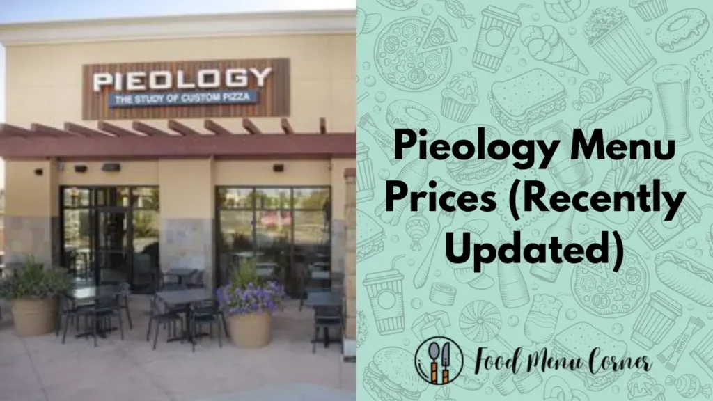 pieology menu prices food menu corner