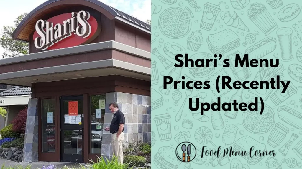 shari’s menu prices food menu corner